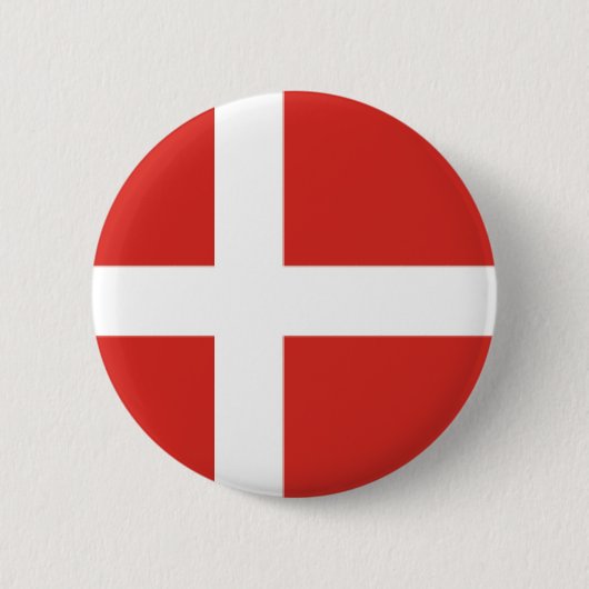 Denemarken Ronde Button 5,7 Cm (Voorkant)