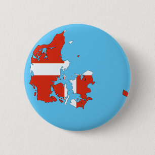 Denemarken Ronde Button 5,7 Cm