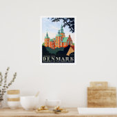 Denemarken, Rosenborg, middeleeuwse romance Poster (Keuken)