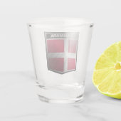 Denemarken Shot Glas (Achterkant)