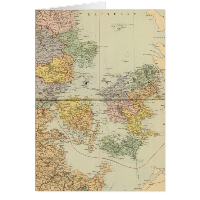 Denemarken, Sleeswijk, Holstein (Voorkant)