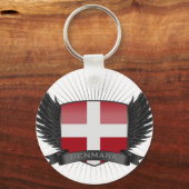 DENEMARKEN SLEUTELHANGER (Voorkant)