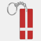 Denemarken Sleutelhanger (Voorkant Links)