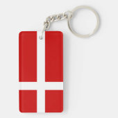 Denemarken Sleutelhanger (achterkant)