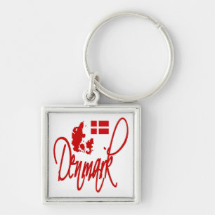 Denemarken Sleutelhanger