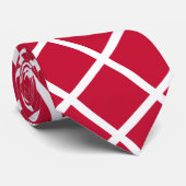 Denemarken Stropdas, mode Deense vlag Stropdas (Opgerold)