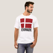 Denemarken T-shirt (Voorkant volledig)