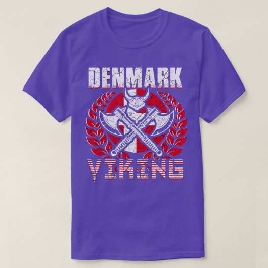 Denemarken Viking 1 T-shirt (Design voorkant)