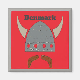 Denemarken, Viking Head Magneet