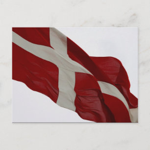 denemarken vlag briefkaart