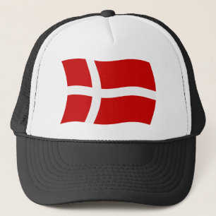 Denemarken Vlag Hoed Trucker Pet