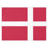 Denemarken vlag Tablecloth Tafelkleed (Voorkant (Horizontaal))