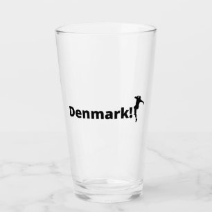 Denemarken voetbal glas