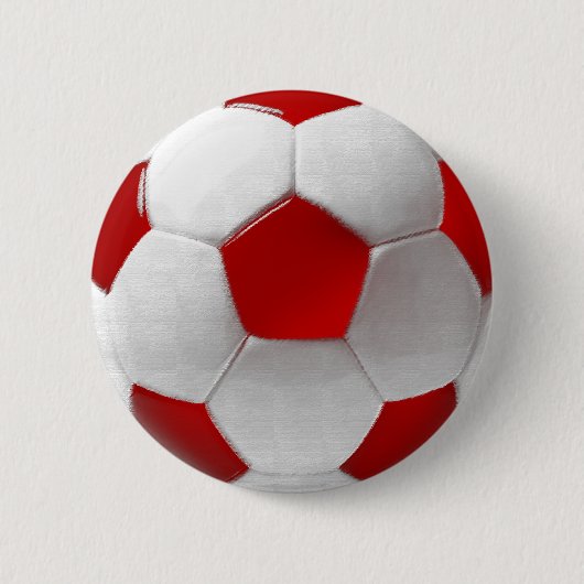 Denemarken Voetbal Ronde Button 5,7 Cm (Voorkant)