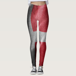 Denemarken zijden vlag leggings