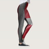 Denemarken zijden vlag leggings (Rechts)