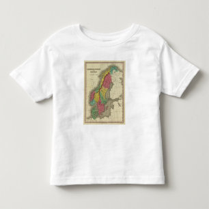 Denemarken, Zweden en Noorwegen Kinder Shirts