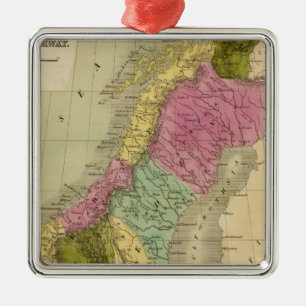 Denemarken, Zweden en Noorwegen Metalen Ornament