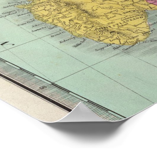 Denemarken Zweden en Noorwegen Poster (Hoek)