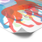 Denen met kleur poster (Hoek)