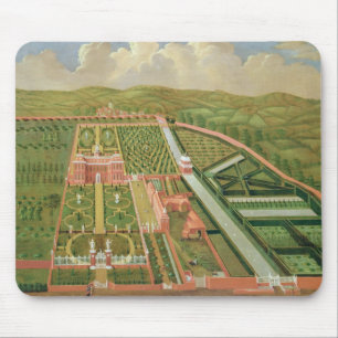 Denham Place, Buckinghamshire, c.1695 (olie op can Muismat
