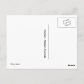 Denham - Western Australië Briefkaart (Achterkant)