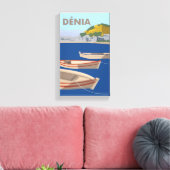 Denia Canvas Afdruk (Insitu (Woonkamer))