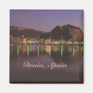 Denia Espagne Voyage Photo Souvenir Aimants frigo
