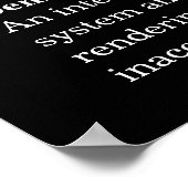 Denial of Service Security Awareness Poster (Coin)