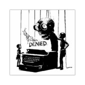 “Denied” - Signed, The Printer Rubberstempel (Afrduk)