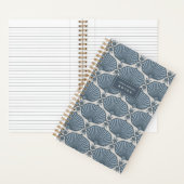 Denim Blue | Deco Fans Personalized Notitieboek (Binnen)