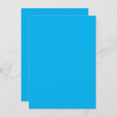 Denim Blue,Fountain Blue,Jellyfish; Kaart (Voorkant / Achterkant)