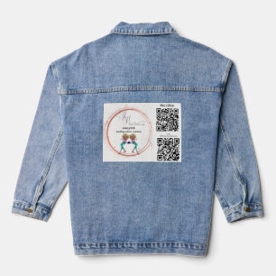 Denim Blue Jean Jacket RHDesignings par 2chattychi