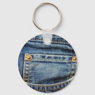 Denim - Blue Jean Pocket Sleutelhanger
