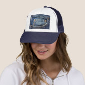 Denim - Blue Jean Pocket Trucker Pet (In situ)