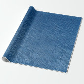 Denim Blue Jeans  Cadeaupapier (Uitgerold)