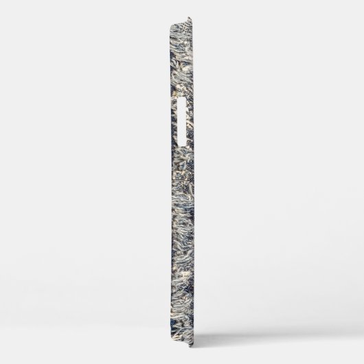 Denim Blue Jeans: Casual dubbele patch Case-Mate iPhone Case (Achterkant / Rechts)