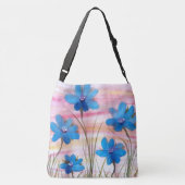 Denim Blues Crossbody Tas (Achterkant)