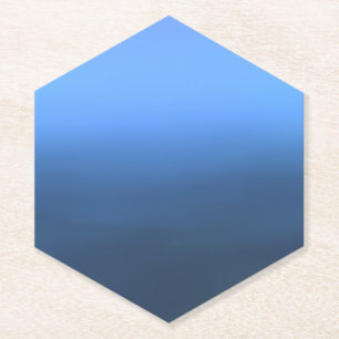 Denim Blues Paper-Onderzetter Kartonnen Onderzetters