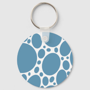 Denim Bule Bubbles Sleutelhanger