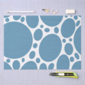 Denim Bule Bubbles Tissuepapier (Craft)