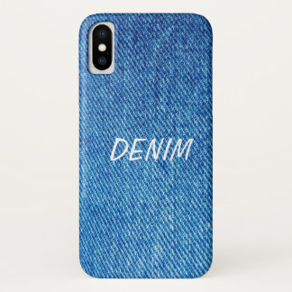 Denim iPhone X Hoesje