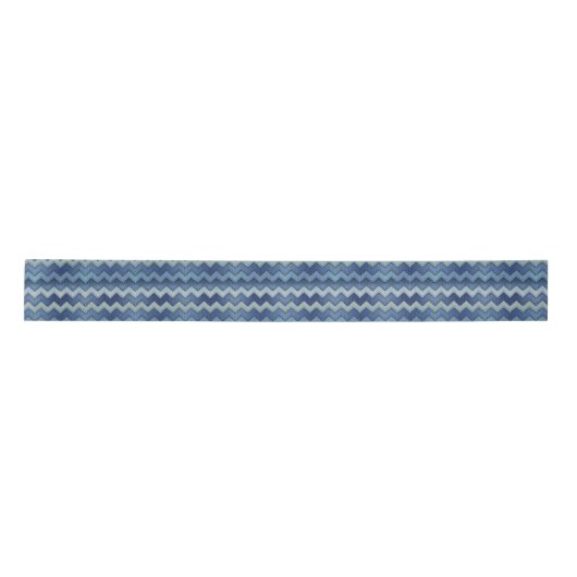 Denim Chevron 3-inch breedband, 2-inch pool Lint (Voorkant)