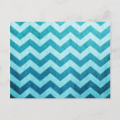 Denim Chevron van Shirley Taylor Briefkaart (Voorkant)