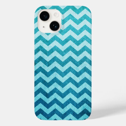Denim Chevron van Shirley Taylor Case-Mate iPhone Case (Achterkant)