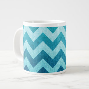 Denim Chevron van Shirley Taylor Extra Grote Mok