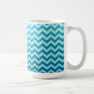 Denim Chevron van Shirley Taylor Koffiemok