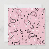 Denim Cowgirl Kaart (Achterkant)