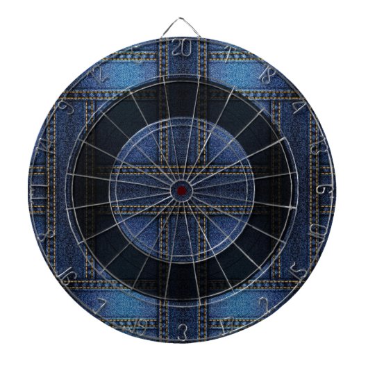 Denim Design Dartbord (Voorkant)