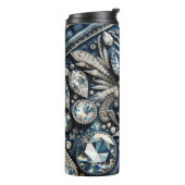 Denim & Diamanten Glam Bling Thermosbeker (Gedraaid links)